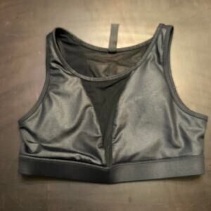 Reflex black sports bra size